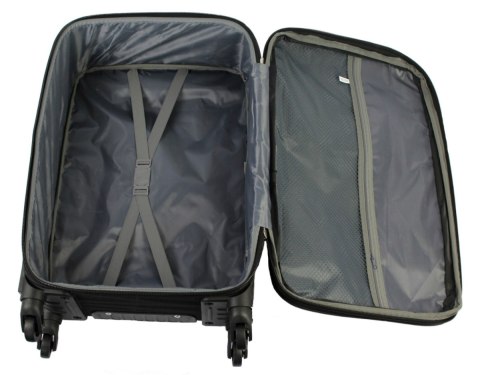 Mała Walizka Turystyczna PolskaGalanteria X-2301 CZARNA 50 x 35 x 25 Mała Walizka Turystyczna PolskaGalanteria X-2301 CZARNA 50 x 35 x 25