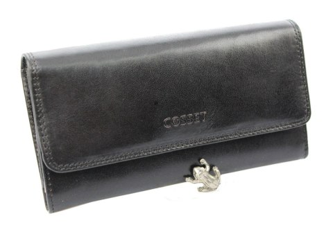 OUTLET Portfel Damski Skórzany COSSET Długi Suwak Wewnątrz Dodatkowy Organizer Skóra Naturalna A2242 OUTLET Portfel Damski Skórzany COSSET Długi Suwak Wewnątrz Dodatkowy Organizer Skóra Naturalna A2242