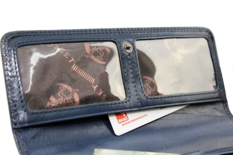 OUTLET Portfel Damski Skórzany COSSET Długi Suwak Wewnątrz Dodatkowy Organizer Skóra Naturalna A2242 OUTLET Portfel Damski Skórzany COSSET Długi Suwak Wewnątrz Dodatkowy Organizer Skóra Naturalna A2242