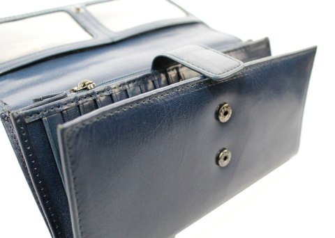 OUTLET Portfel Damski Skórzany COSSET Długi Suwak Wewnątrz Dodatkowy Organizer Skóra Naturalna A2242 OUTLET Portfel Damski Skórzany COSSET Długi Suwak Wewnątrz Dodatkowy Organizer Skóra Naturalna A2242