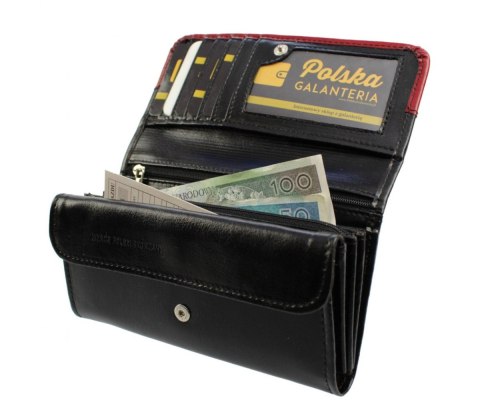 OUTLET Portfel Damski Skórzany CRIS-POL (PL) Skóra Licowa 16,5 cm Suwak Wewnątrz OUTLET Portfel Damski Skórzany CRIS-POL (PL) Skóra Licowa 16,5 cm Suwak Wewnątrz