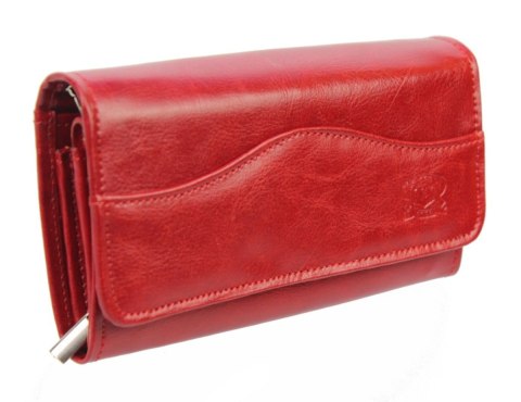 OUTLET Portfel Damski Skórzany CRIS-POL (PL) Skóra Licowa 16,5 cm Suwak Wewnątrz OUTLET Portfel Damski Skórzany CRIS-POL (PL) Skóra Licowa 16,5 cm Suwak Wewnątrz