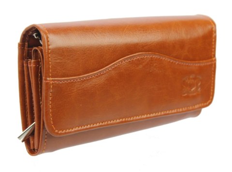 OUTLET Portfel Damski Skórzany CRIS-POL (PL) Skóra Licowa 16,5 cm Suwak Wewnątrz OUTLET Portfel Damski Skórzany CRIS-POL (PL) Skóra Licowa 16,5 cm Suwak Wewnątrz