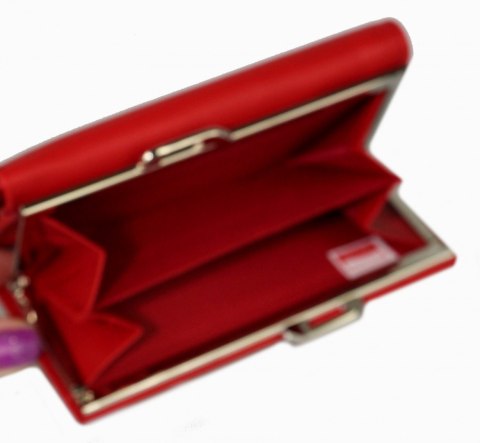OUTLET Portfel Damski Skórzany Marco (PL) 14 cm Klamra Skóra Naturalna CZERWONY MATOWY PD 03 OUTLET Portfel Damski Skórzany Marco (PL) 14 cm Klamra Skóra Naturalna CZERWONY MATOWY PD 03