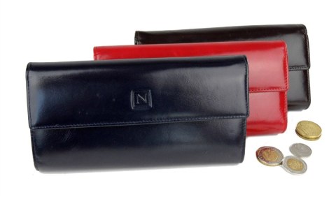 OUTLET Portfel Damski Skórzany NICOLE Długi Klamra I Klapka wewnątrz Skóra Naturalna 72402K OUTLET Portfel Damski Skórzany NICOLE Długi Klamra I Klapka wewnątrz Skóra Naturalna 72402K