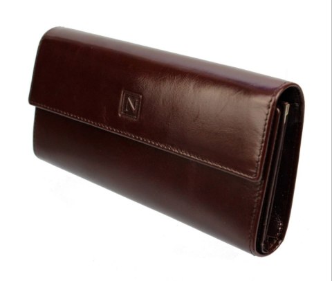 OUTLET Portfel Damski Skórzany NICOLE Długi Klamra I Klapka wewnątrz Skóra Naturalna 72402K OUTLET Portfel Damski Skórzany NICOLE Długi Klamra I Klapka wewnątrz Skóra Naturalna 72402K