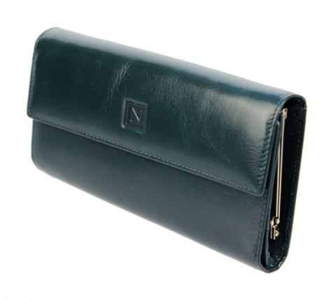 OUTLET Portfel Damski Skórzany NICOLE Długi Klamra I Klapka wewnątrz Skóra Naturalna 72402K OUTLET Portfel Damski Skórzany NICOLE Długi Klamra I Klapka wewnątrz Skóra Naturalna 72402K