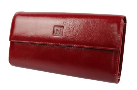 OUTLET Portfel Damski Skórzany NICOLE Długi Klamra I Klapka wewnątrz Skóra Naturalna 72402K OUTLET Portfel Damski Skórzany NICOLE Długi Klamra I Klapka wewnątrz Skóra Naturalna 72402K
