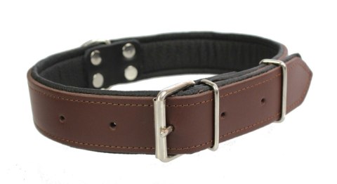 Obroża Dla Psa Ze Skóry Naturalnej ZOO LESZCZ (PL) 40 mm 58-69 [cm] ZL904