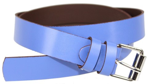 Pasek Damski Skórzany Arucce (PL) Skóra Licowa EXTRA 30 mm INDYGO Klamra z Rolką Pasek Damski Skórzany Arucce (PL) Skóra Licowa EXTRA 30 mm INDYGO Klamra z Rolką
