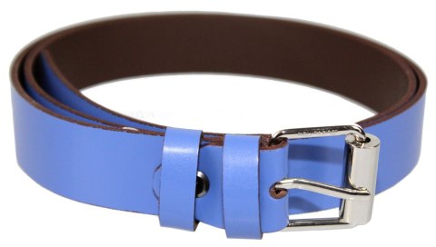 Pasek Damski Skórzany Arucce (PL) Skóra Licowa EXTRA 30 mm INDYGO Klamra z Rolką Pasek Damski Skórzany Arucce (PL) Skóra Licowa EXTRA 30 mm INDYGO Klamra z Rolką