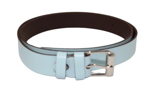 Pasek Damski Skórzany Arucce (PL) Skóra Licowa EXTRA 30 mm NIEBIESKI Klamra Srebrna z Rolką Pasek Damski Skórzany Arucce (PL) Skóra Licowa EXTRA 30 mm NIEBIESKI Klamra Srebrna z Rolką