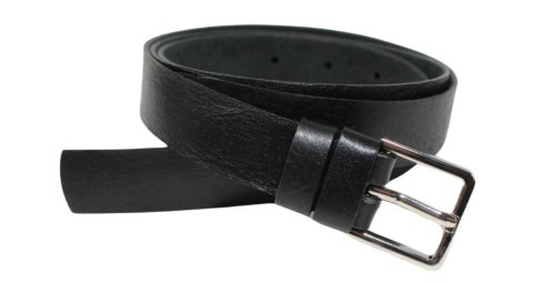 Pasek Damski Skórzany Arucce (PL) Skóra Licowa EXTRA Gładki 25 mm CZARNY Srebrna Klamra Pasek Damski Skórzany Arucce (PL) Skóra Licowa EXTRA Gładki 25 mm CZARNY Srebrna Klamra