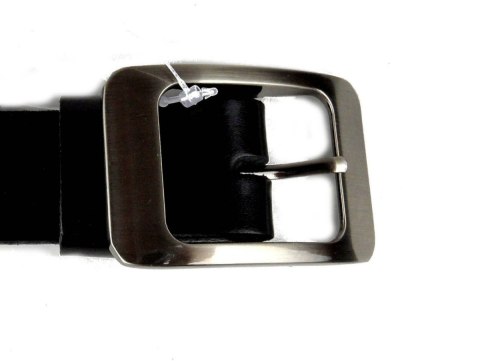 Pasek Damski Skórzany Gładki COMPLEX (PL) 40 mm CZARNY Szeroki Nadwymiar XXL Pasek Damski Skórzany Gładki COMPLEX (PL) 40 mm CZARNY Szeroki Nadwymiar XXL