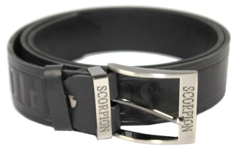 Pasek Męski Skórzany ARUCCE (PL) SCORPION Skóra Licowa 40 mm DW CZARNY Matowy Pasek Męski Skórzany ARUCCE (PL) SCORPION Skóra Licowa 40 mm DW CZARNY Matowy
