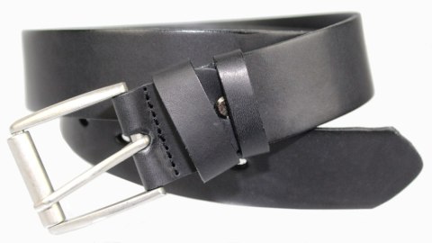 Pasek Męski Skórzany ARUCCE (PL) Skóra Licowa EXTRA 40 mm CZARNY Gładki Klamra Tradycyjna (Z ROLKĄ) Pasek Męski Skórzany ARUCCE (PL) Skóra Licowa EXTRA 40 mm CZARNY Gładki Klamra Tradycyjna (Z ROLKĄ)