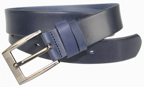 Pasek Męski Skórzany ARUCCE (PL) Skóra Licowa EXTRA 40 mm GRANATOWY Pasek Męski Skórzany ARUCCE (PL) Skóra Licowa EXTRA 40 mm GRANATOWY