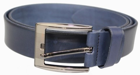 Pasek Męski Skórzany ARUCCE (PL) Skóra Licowa EXTRA 40 mm GRANATOWY Pasek Męski Skórzany ARUCCE (PL) Skóra Licowa EXTRA 40 mm GRANATOWY