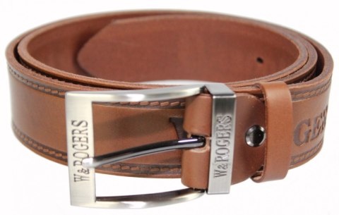 Pasek Męski Skórzany ARUCCE (PL) ''W&ROGERS'' Skóra Licowa 40 mm BRĄZOWY Pasek Męski Skórzany ARUCCE (PL) ''W&ROGERS'' Skóra Licowa 40 mm BRĄZOWY