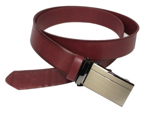 Pasek Męski Skórzany Arucce (PL) Skóra Licowa EXTRA 35 mm BURACZKOWY Gładki Klamra Samozaciskowa SREBRNA 8 Pasek Męski Skórzany Arucce (PL) Skóra Licowa EXTRA 35 mm BURACZKOWY Gładki Klamra Samozaciskowa SREBRNA 8