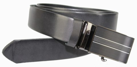 Pasek Męski Skórzany Arucce (PL) Skóra Licowa EXTRA 35 mm CZARNY Gładki Klamra Samozaciskowa CZARNA 3 Pasek Męski Skórzany Arucce (PL) Skóra Licowa EXTRA 35 mm CZARNY Gładki Klamra Samozaciskowa CZARNA 3