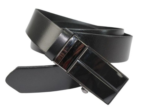 Pasek Męski Skórzany Arucce (PL) Skóra Licowa EXTRA 35 mm CZARNY Gładki Klamra Samozaciskowa CZARNA 5 Pasek Męski Skórzany Arucce (PL) Skóra Licowa EXTRA 35 mm CZARNY Gładki Klamra Samozaciskowa CZARNA 5