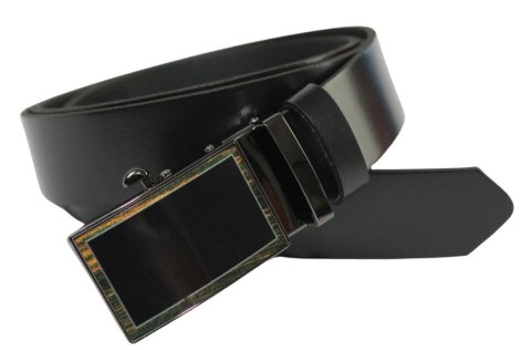 Pasek Męski Skórzany Arucce (PL) Skóra Licowa EXTRA 35 mm CZARNY Gładki Klamra Samozaciskowa CZARNA 7 Pasek Męski Skórzany Arucce (PL) Skóra Licowa EXTRA 35 mm CZARNY Gładki Klamra Samozaciskowa CZARNA 7