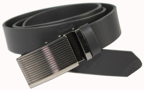 Pasek Męski Skórzany Arucce (PL) Skóra Licowa EXTRA 35 mm CZARNY Gładki Klamra Samozaciskowa SREBRNA 7 Pasek Męski Skórzany Arucce (PL) Skóra Licowa EXTRA 35 mm CZARNY Gładki Klamra Samozaciskowa SREBRNA 7