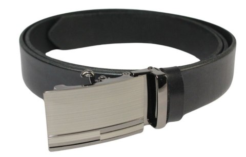 Pasek Męski Skórzany Arucce (PL) Skóra Licowa EXTRA 35 mm CZARNY Gładki Klamra Samozaciskowa Srebrna 9 Pasek Męski Skórzany Arucce (PL) Skóra Licowa EXTRA 35 mm CZARNY Gładki Klamra Samozaciskowa Srebrna 9