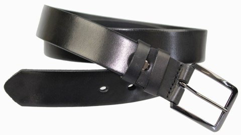 Pasek Męski Skórzany Arucce (PL) Skóra Licowa EXTRA 35 mm XXL CZARNY Pasek Męski Skórzany Arucce (PL) Skóra Licowa EXTRA 35 mm XXL CZARNY