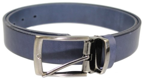 Pasek Męski Skórzany Arucce (PL) Skóra Licowa EXTRA Klamra Nowoczesna 35 mm GRANATOWY Pasek Męski Skórzany Arucce (PL) Skóra Licowa EXTRA Klamra Nowoczesna 35 mm GRANATOWY