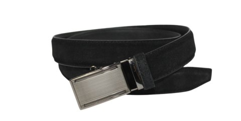 Pasek Męski Skórzany Arucce (PL) Skóra Licowa ZAMSZOWY EXTRA 35 mm CZARNY Gładki Klamra Samozaciskowa Srebrna 2 Pasek Męski Skórzany Arucce (PL) Skóra Licowa ZAMSZOWY EXTRA 35 mm CZARNY Gładki Klamra Samozaciskowa Srebrna 2