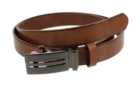 Pasek Męski Skórzany MASSIMO (PL) Skóra Licowa EXTRA 30 mm BRĄZOWY Gładki Klamra Samozaciskowa SREBRNA 33 Pasek Męski Skórzany MASSIMO (PL) Skóra Licowa EXTRA 30 mm BRĄZOWY Gładki Klamra Samozaciskowa SREBRNA 33