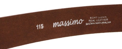Pasek Męski Skórzany MASSIMO (PL) Skóra Licowa EXTRA 40 mm GRANATOWY Gładki Klamra Tradycyjna (Z ROLKĄ) Pasek Męski Skórzany MASSIMO (PL) Skóra Licowa EXTRA 40 mm GRANATOWY Gładki Klamra Tradycyjna (Z ROLKĄ)