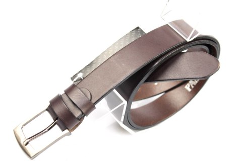 Pasek Męski Skórzany PAS-MAX (PL) GŁADKI Skóra Licowa EXTRA 30 mm CZEKOLADOWY k43 Pasek Męski Skórzany PAS-MAX (PL) GŁADKI Skóra Licowa EXTRA 30 mm CZEKOLADOWY k43