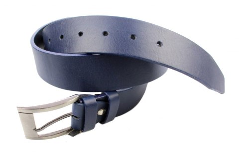 Pasek Męski Skórzany PAS-MAX (PL) Skóra Licowa EXTRA 30 mm GRANATOWY Klamra Tradycyjna Pasek Męski Skórzany PAS-MAX (PL) Skóra Licowa EXTRA 30 mm GRANATOWY Klamra Tradycyjna