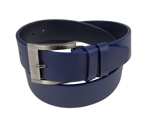 Pasek Męski Skórzany PAS-MAX (PL) Skóra Licowa EXTRA 30 mm GRANATOWY Klamra Tradycyjna Pasek Męski Skórzany PAS-MAX (PL) Skóra Licowa EXTRA 30 mm GRANATOWY Klamra Tradycyjna