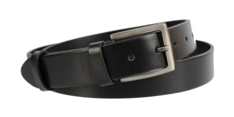 Pasek Męski Skórzany PAS-MAX (PL) Skóra Licowa EXTRA 35 mm CLASSIC 91 Czarny Gładki Klamra Tradycyjna Pasek Męski Skórzany PAS-MAX (PL) Skóra Licowa EXTRA 35 mm CLASSIC 91 Czarny Gładki Klamra Tradycyjna