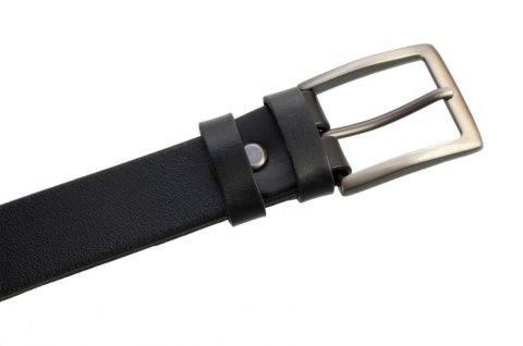 Pasek Męski Skórzany PAS-MAX (PL) Skóra Licowa EXTRA 35 mm CLASSIC 91 Czarny Gładki Klamra Tradycyjna Pasek Męski Skórzany PAS-MAX (PL) Skóra Licowa EXTRA 35 mm CLASSIC 91 Czarny Gładki Klamra Tradycyjna
