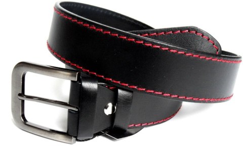 Pasek Męski Skórzany PAS-MAX (PL) Skóra Licowa EXTRA 40 mm Czarny Z Czerwoną Nitką XXL Nadwymiar Pasek Męski Skórzany PAS-MAX (PL) Skóra Licowa EXTRA 40 mm Czarny Z Czerwoną Nitką XXL Nadwymiar
