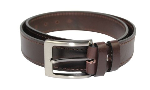 Pasek Męski Skórzany PAS-MAX (PL) Skóra Licowa EXTRA 40 mm Z Brązową Nitką CZEKOLADOWY Pasek Męski Skórzany PAS-MAX (PL) Skóra Licowa EXTRA 40 mm Z Brązową Nitką CZEKOLADOWY