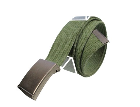 Pasek Parciany PAS-MAX (PL) Bawełniany PARCIAK 40 mm Z Klamrą Zatrzaskową OLIWKOWY-WOJSKOWA ZIELEŃ Szeroki Pasek Parciany PAS-MAX (PL) Bawełniany PARCIAK 40 mm Z Klamrą Zatrzaskową OLIWKOWY-WOJSKOWA ZIELEŃ Szeroki