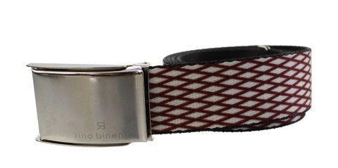 Pasek Parciany Rino Binenti Bawełniany PARCIAK 40 mm Z Klamrą Zatrzaskową Szeroki RBD01-1 Pasek Parciany Rino Binenti Bawełniany PARCIAK 40 mm Z Klamrą Zatrzaskową Szeroki RBD01-1