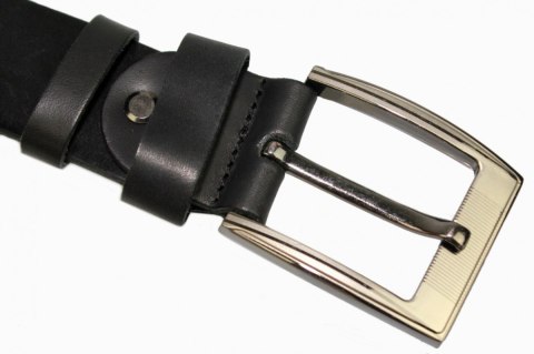 Pasek Skórzany ARUCCE (PL) Skóra Licowa EXTRA XXL Nadwymiar 40 mm CZARNY Pasek Skórzany ARUCCE (PL) Skóra Licowa EXTRA XXL Nadwymiar 40 mm CZARNY