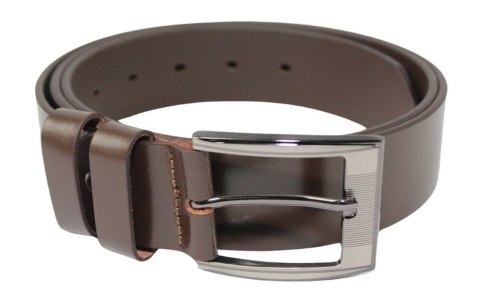 Pasek Skórzany ARUCCE (PL) Skóra Licowa Klamra Tradycyjna 40 mm CZEKOLADOWY Pasek Skórzany ARUCCE (PL) Skóra Licowa Klamra Tradycyjna 40 mm CZEKOLADOWY