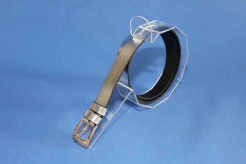 Pasek Skórzany Arucce (PL) Damski Skóra Licowa 25 mm Złota Klamra SREBRNY POŁYSK Pasek Skórzany Arucce (PL) Damski Skóra Licowa 25 mm Złota Klamra SREBRNY POŁYSK