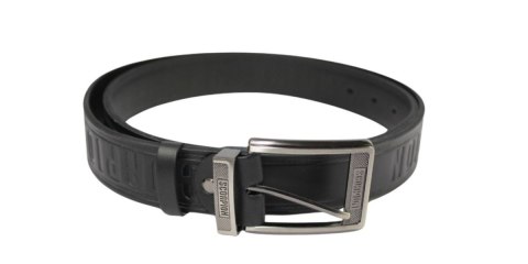 Pasek Skórzany Arucce (PL) Tłoczony Napis "SCORPION" Z METALOWĄ KOŃCÓWKĄ Skóra Naturalana EXTRA 40 mm CZARNY Pasek Skórzany Arucce (PL) Tłoczony Napis "SCORPION" Z METALOWĄ KOŃCÓWKĄ Skóra Naturalana EXTRA 40 mm CZARNY