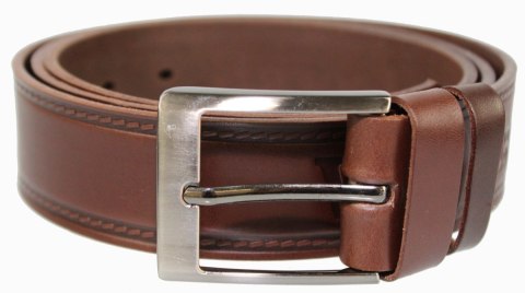 Pasek Skórzany Arucce (PL) Tłoczony Napis "W&ROGERS" Skóra Naturalna EXTRA 40 mm CZEKOLADOWY Pasek Skórzany Arucce (PL) Tłoczony Napis "W&ROGERS" Skóra Naturalna EXTRA 40 mm CZEKOLADOWY