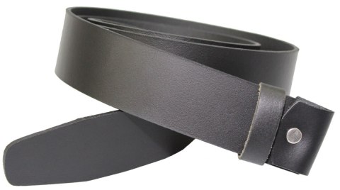 Pasek Skórzany Bez Klamry COMPLEX (PL) Skóra Naturalna GŁADKI 40 mm CZARNY Pasek Skórzany Bez Klamry COMPLEX (PL) Skóra Naturalna GŁADKI 40 mm CZARNY