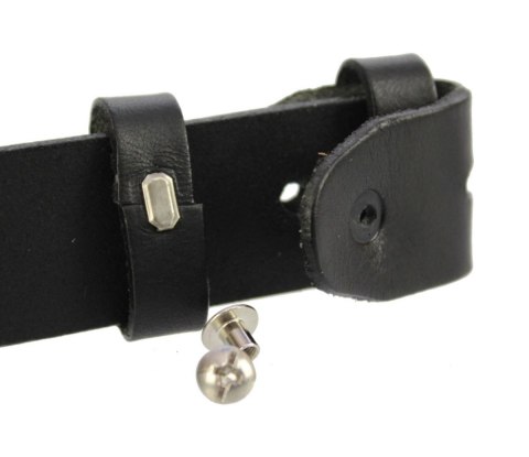Pasek Skórzany Bez Klamry Damski Polska Galanteria (PL) Skóra Naturalna GŁADKI 30 mm CZARNY Pasek Skórzany Bez Klamry Damski Polska Galanteria (PL) Skóra Naturalna GŁADKI 30 mm CZARNY